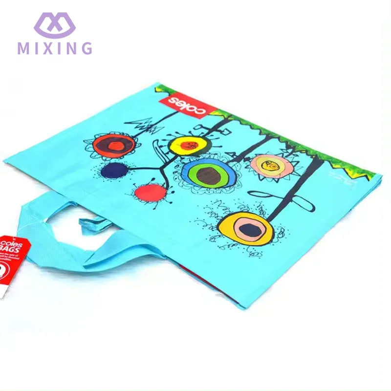 リサイクル可能なPP織ショッピングバッグ